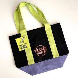 NWT Trader Joe’s Halloween Exclusive Canvas Tote - Multi